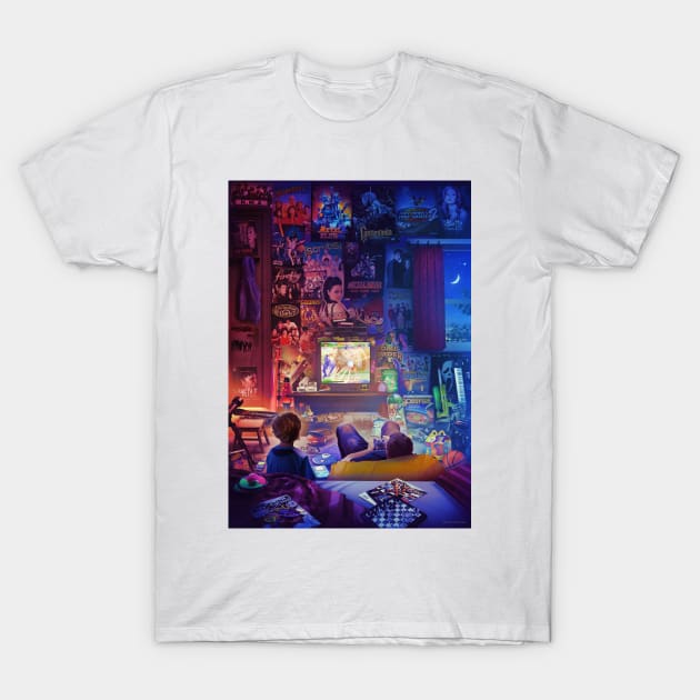 Playstation 1 - Street Fighter Alpha 3 T-Shirt by Rachid Lotf